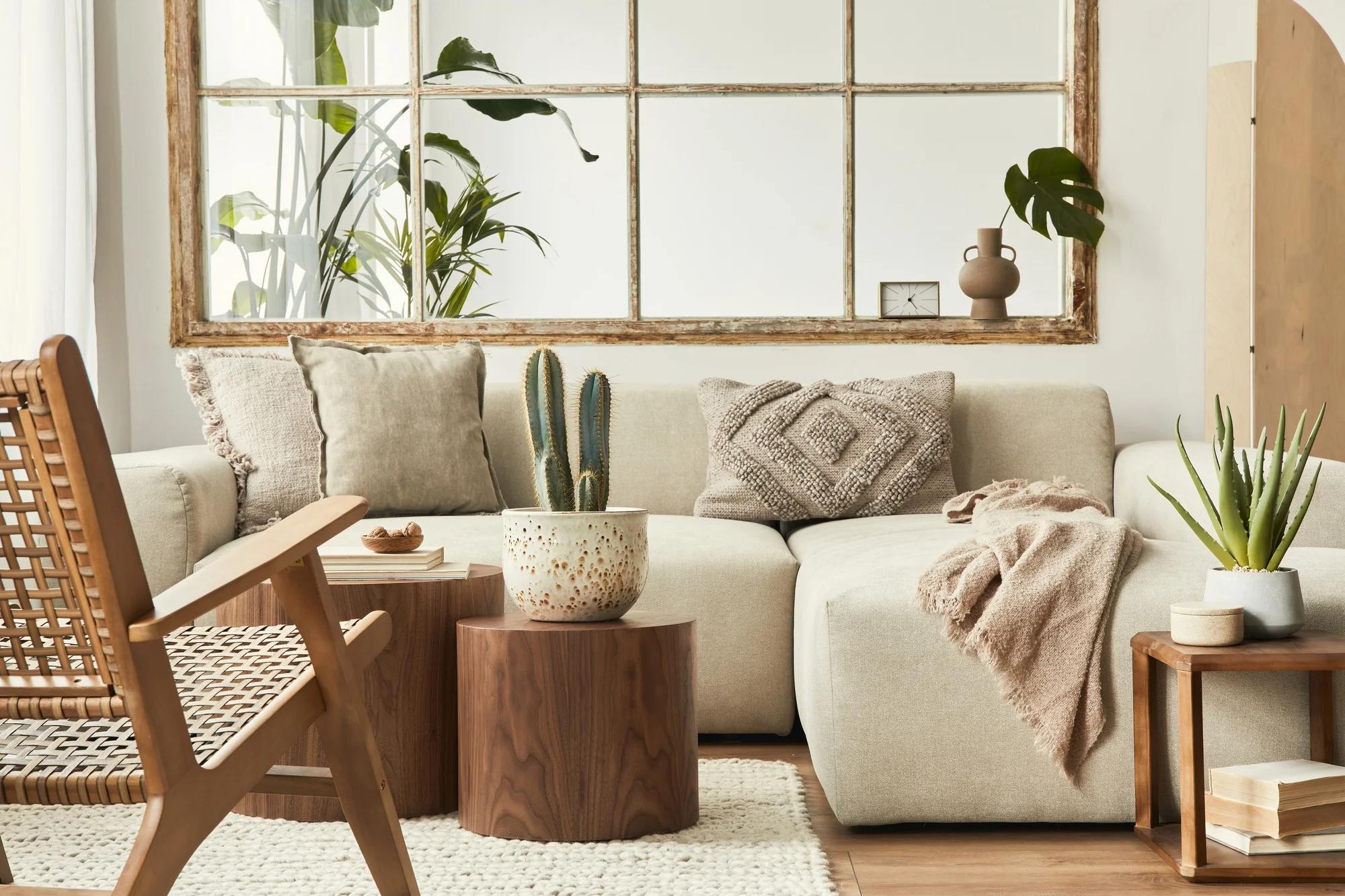 Interior design of living room